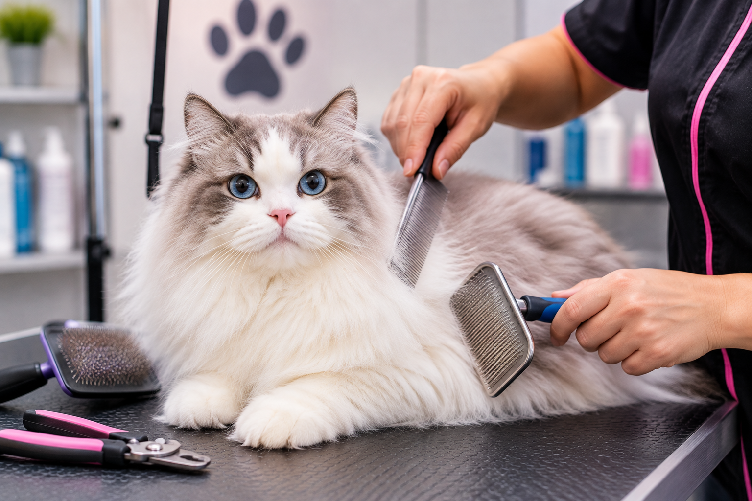 Cat grooming services kolkata